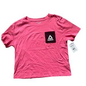 Girls Reebok Pink Activewear top